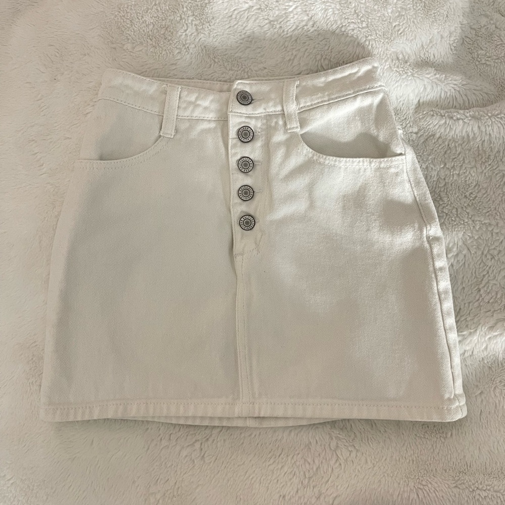 brandy melville denim skirt